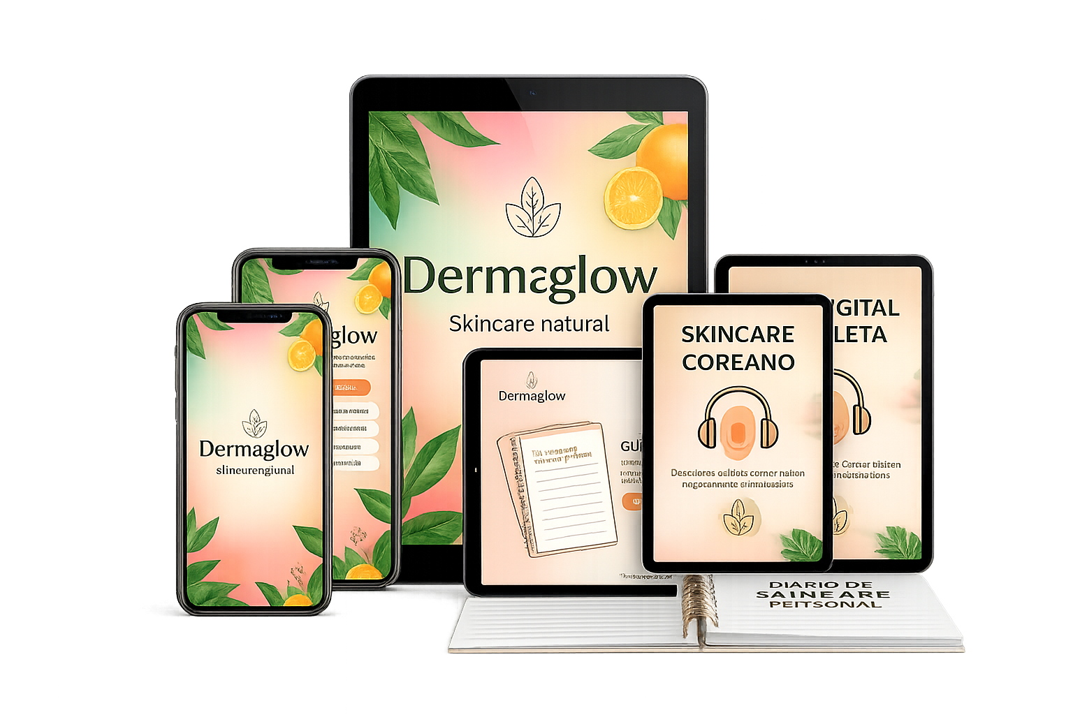 eBook DermaGlow Skincare Natural